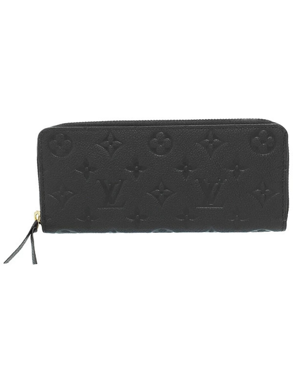 Louis Vuitton Monogram Empreinte Portefeuille Clemence Round Zipper Long Wallet